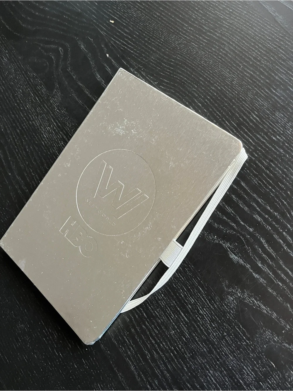 HBO Westworld Reflective Silver Journal Notebook Journalbooks Promo